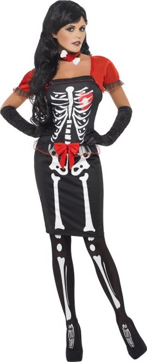 Beautiful Bones Kostuum | Dames Halloweenkleding maat M (40-42)